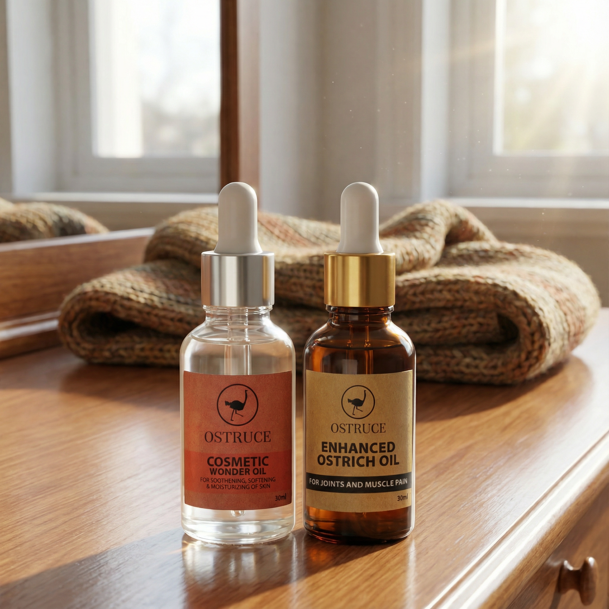 Enhanced Ostrich Oil 30 ml + Cosmetic Wonder Oil